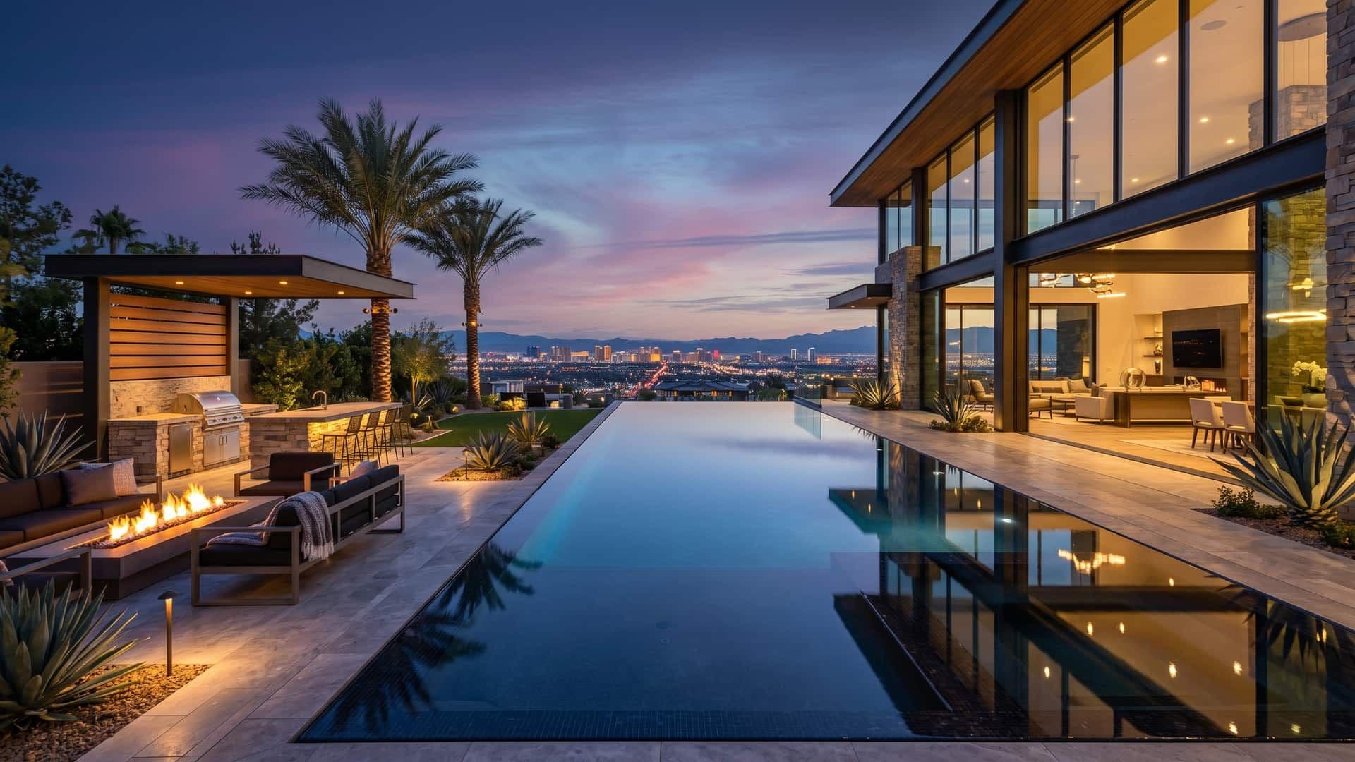Las Vegas valley aerial — best neighborhoods guide